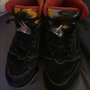 Jordan 5 lime beaters sz 11 100% Auth